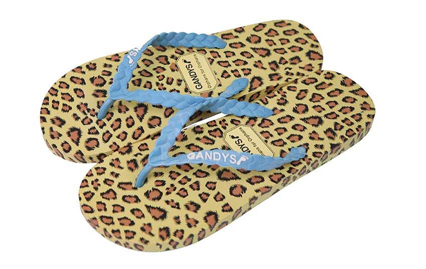 Leopard Blue Strap