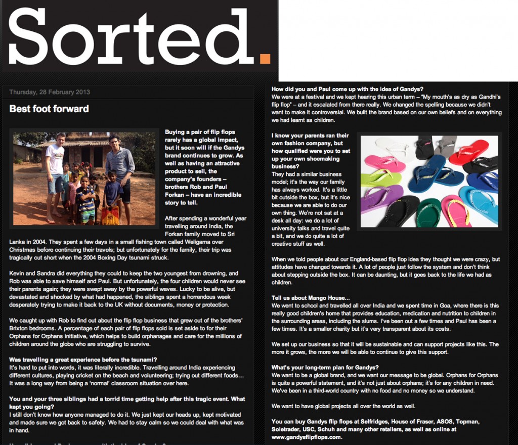 sorted magazine